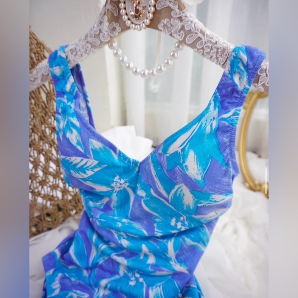Summer essential Nina Ricci Swimsuit with Wrap Skirt - Picture 2 of 14